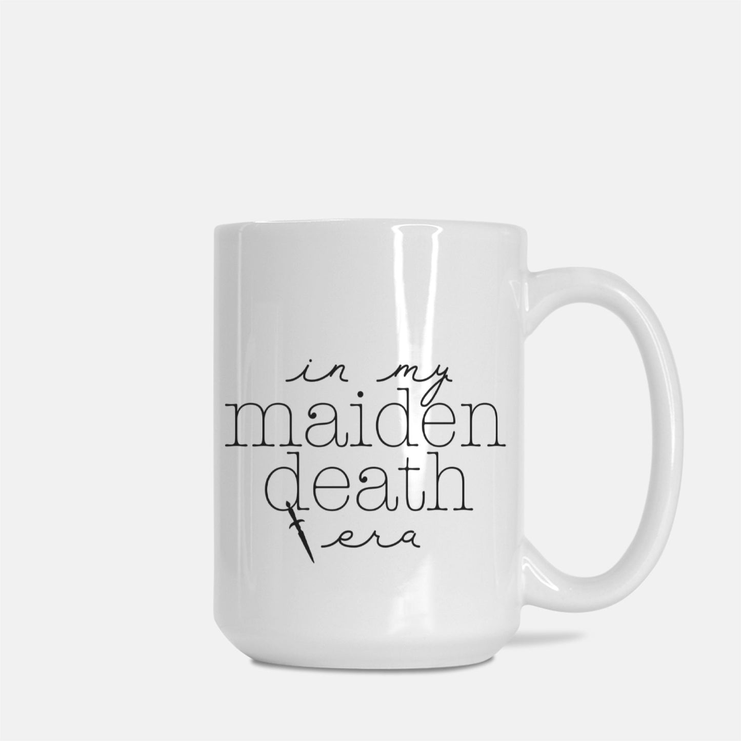 Maiden Death Era - Bookish Eras - Drinkware
