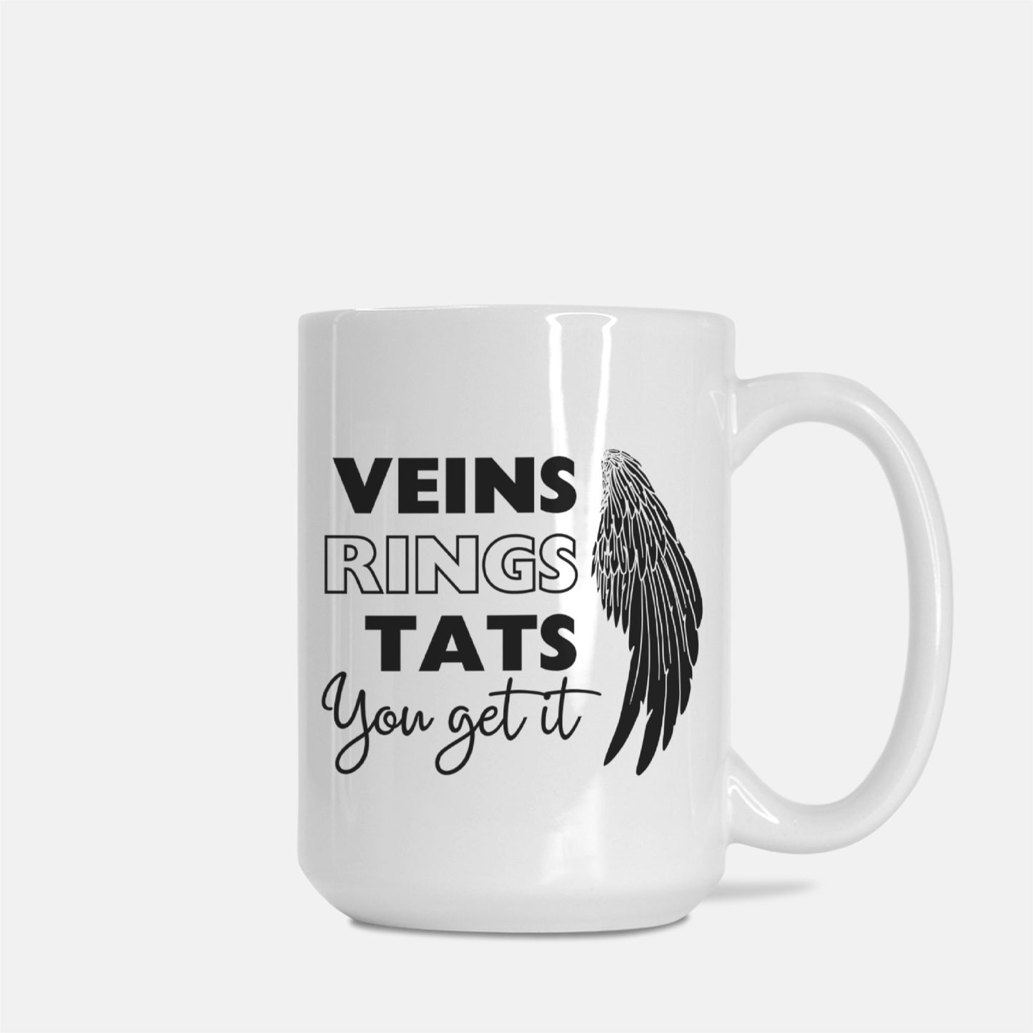 Veins, Rings, and Tats - Drinkware