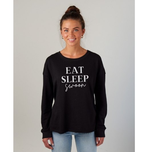 Eat Sleep Swoon - Beach Fleece Sweatshirts