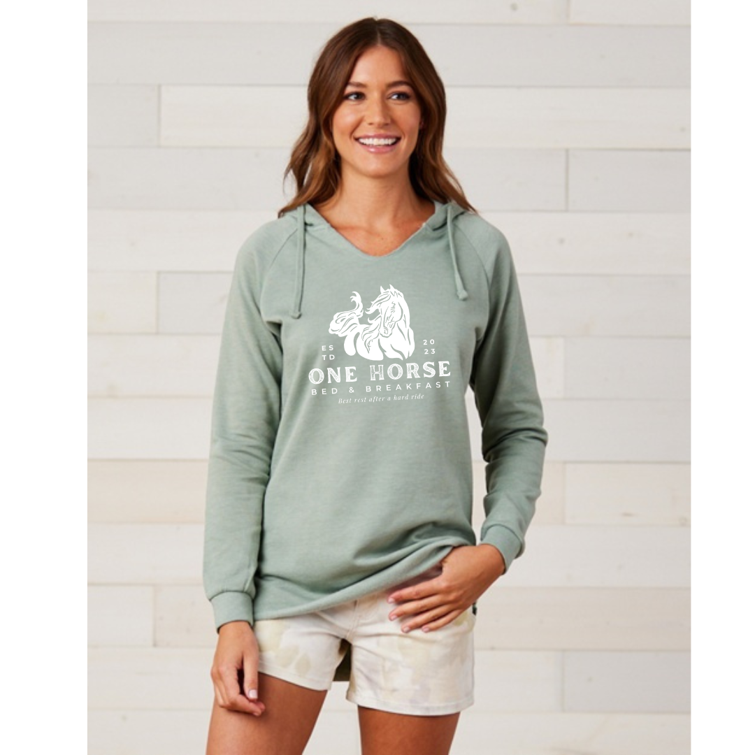One Horse B&B - Beach Fleece Sweatshirts