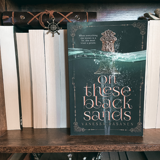 On These Black Sands - Signed Book