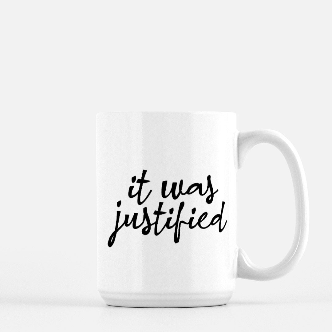Justified - Drinkware