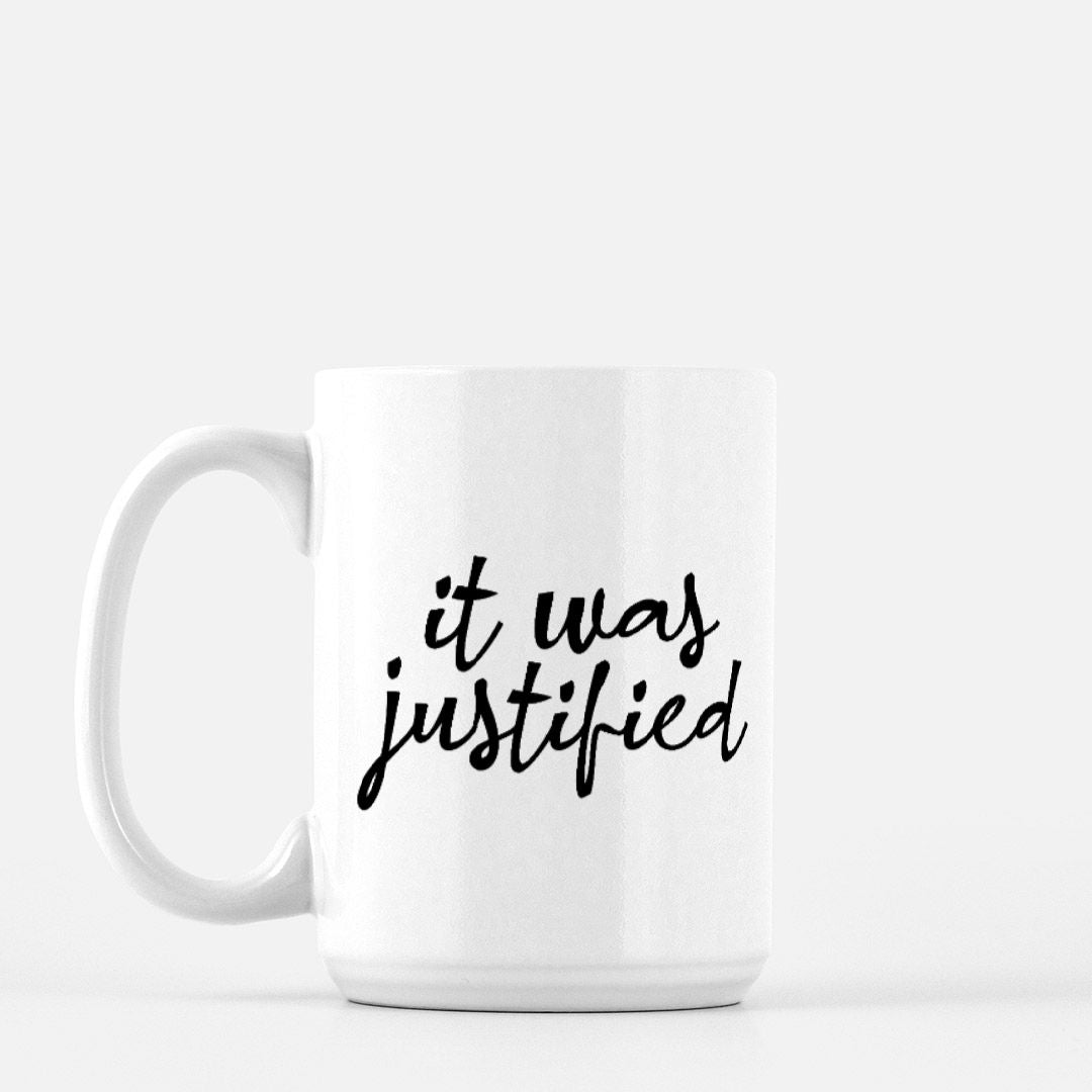 Justified - Drinkware